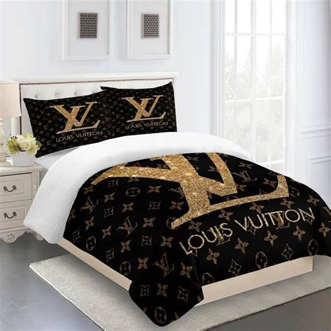 louis vuitton room decor|authentic Louis Vuitton bedding.